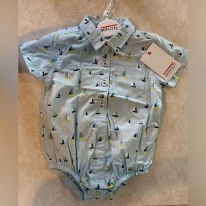 Minoti sail boats one piece NWT 9-12m